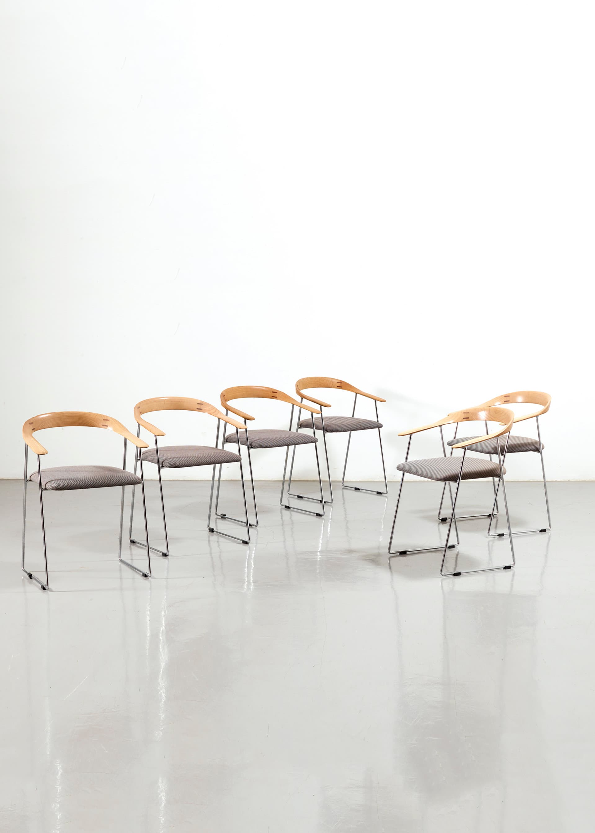 Set of Five Dining Chairs