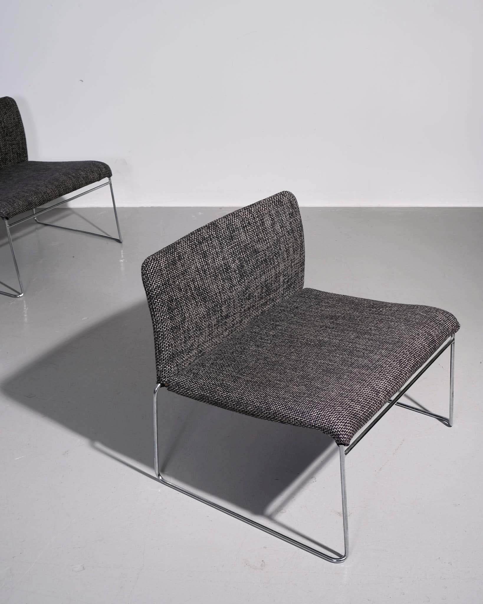 Pair of Saghi Easy Chairs