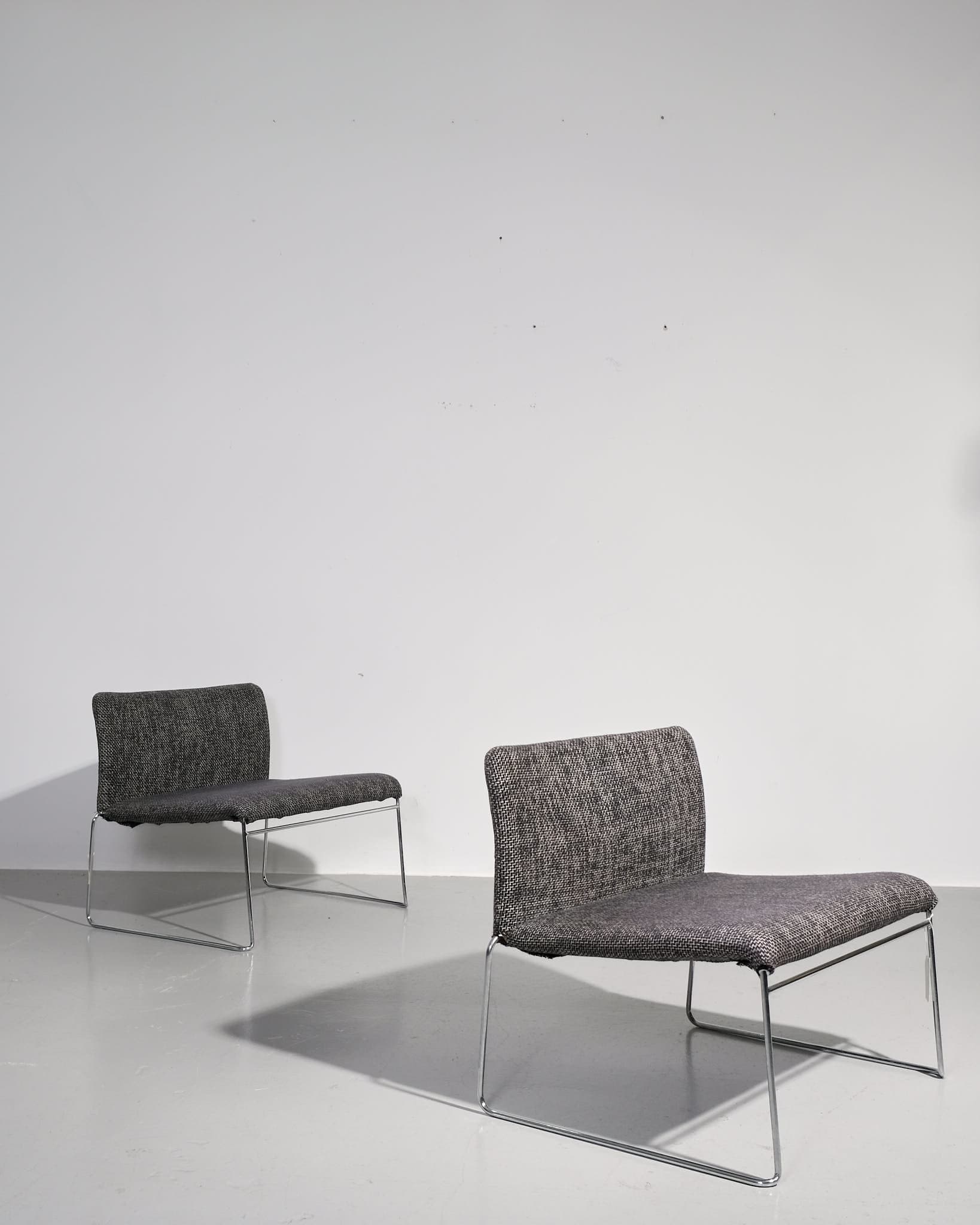 Pair of Saghi Easy Chairs