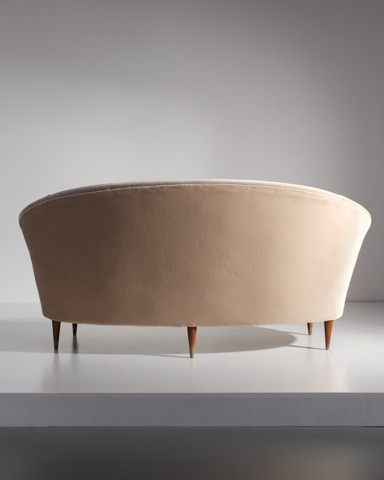 Italian Curved Sofa