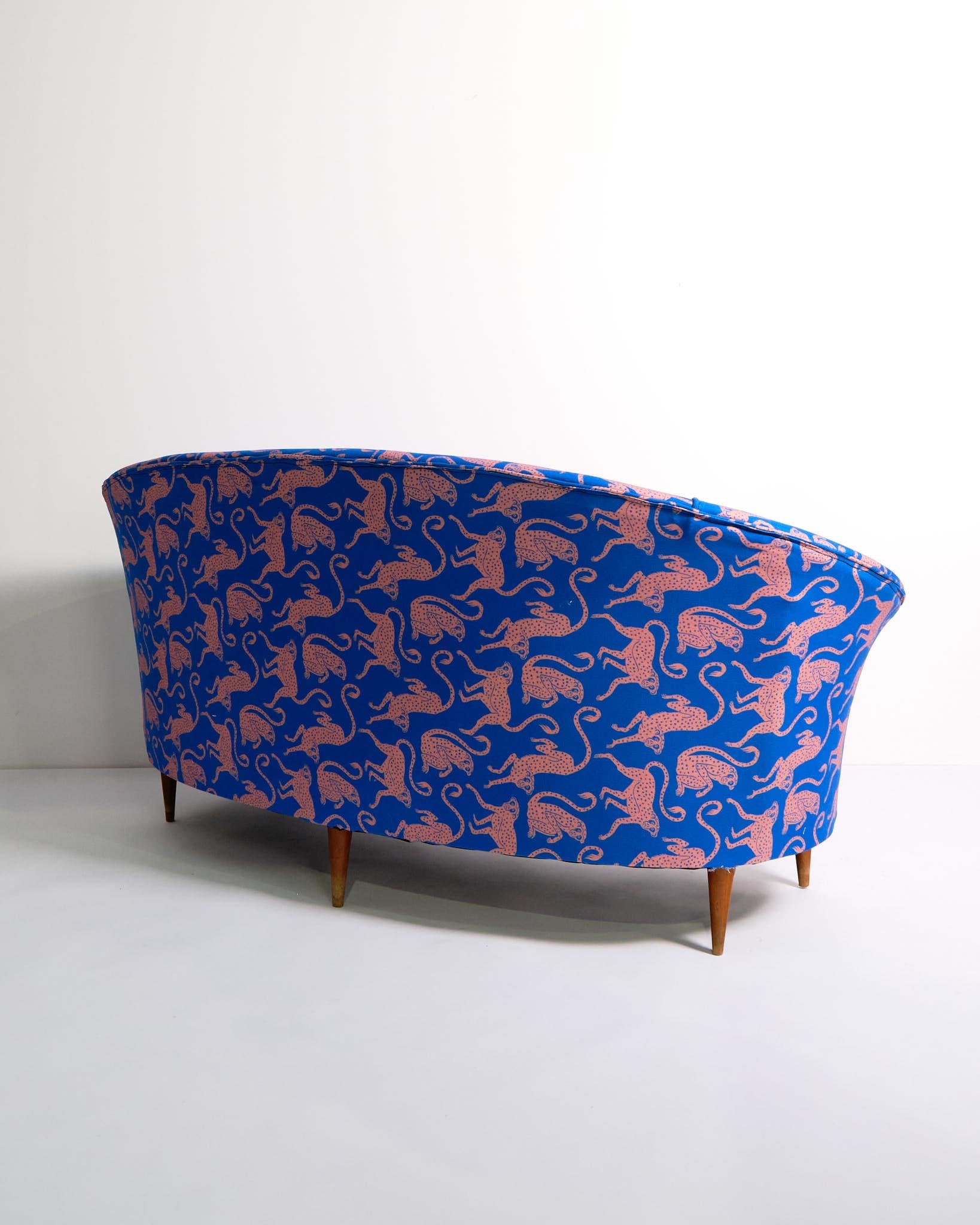 Italian Curved Sofa