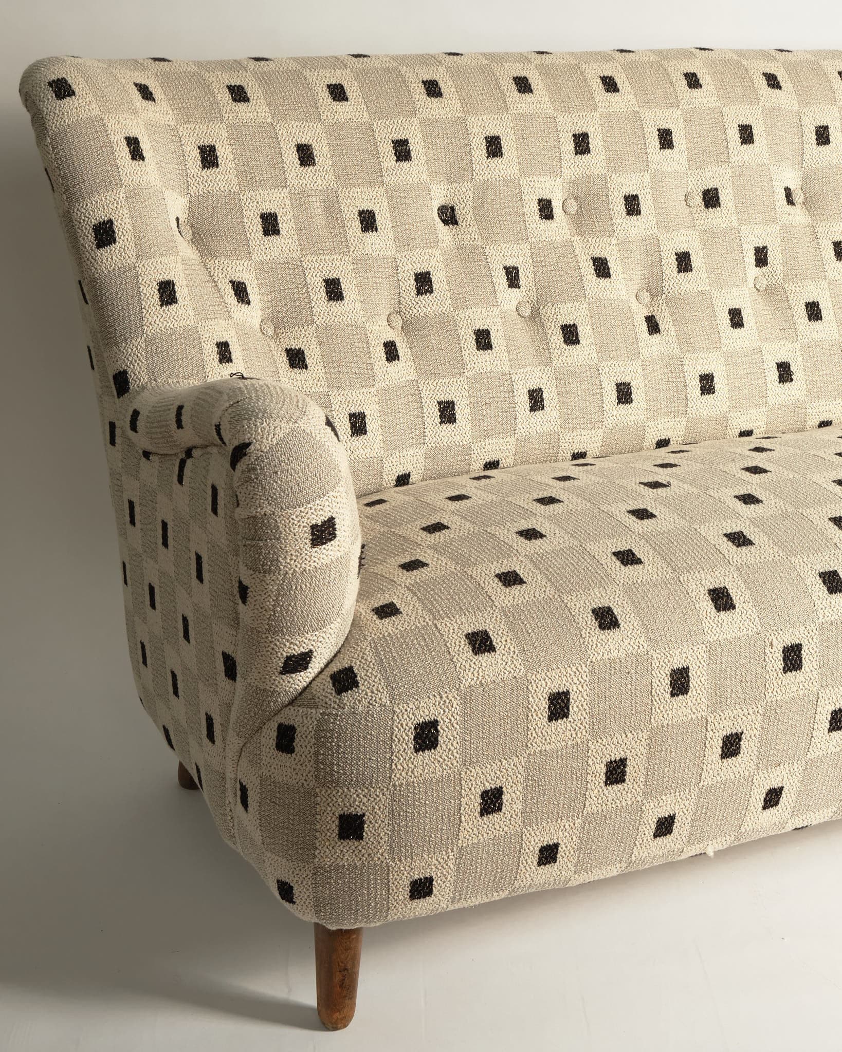 Button Back Sofa