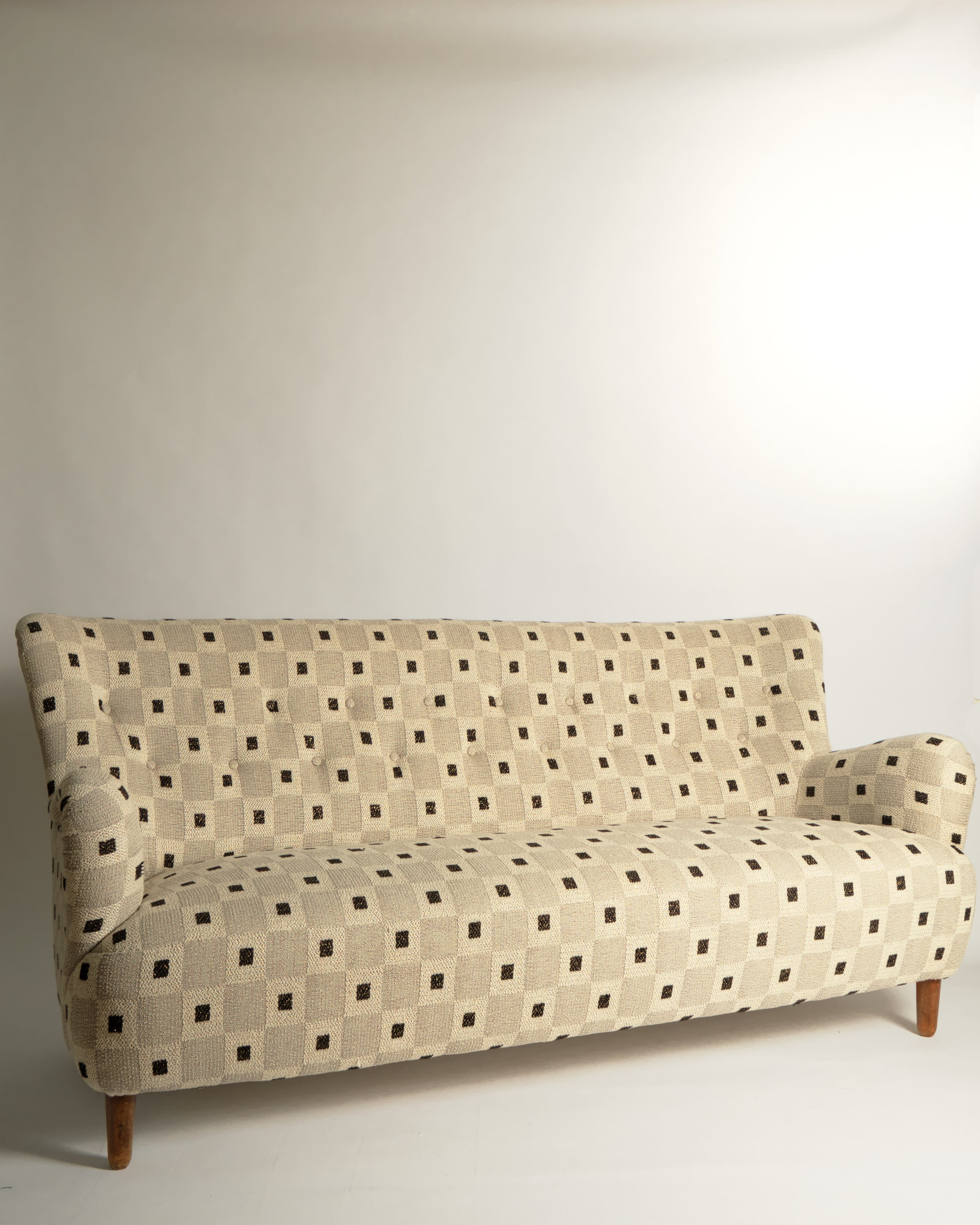 Button Back Sofa