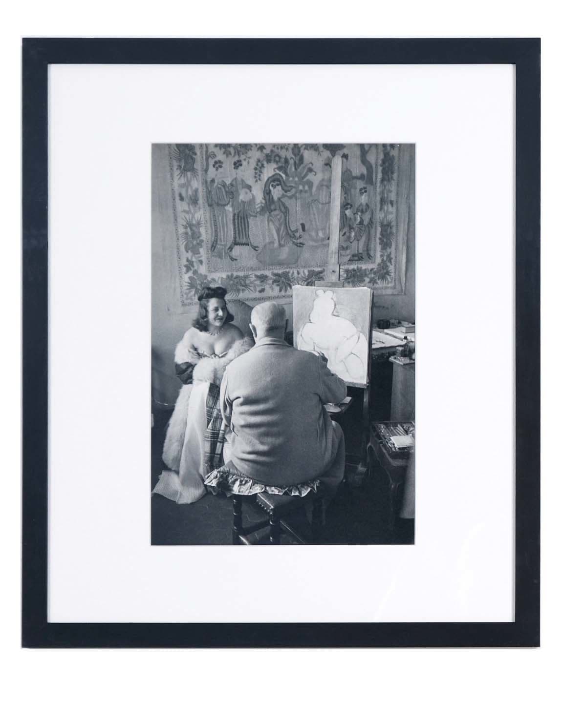 Matisse Sketching A Lady