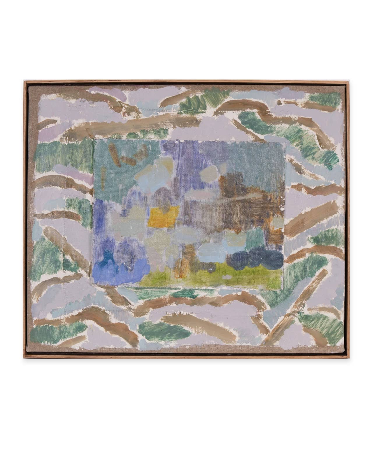 Village with Hills Pattern