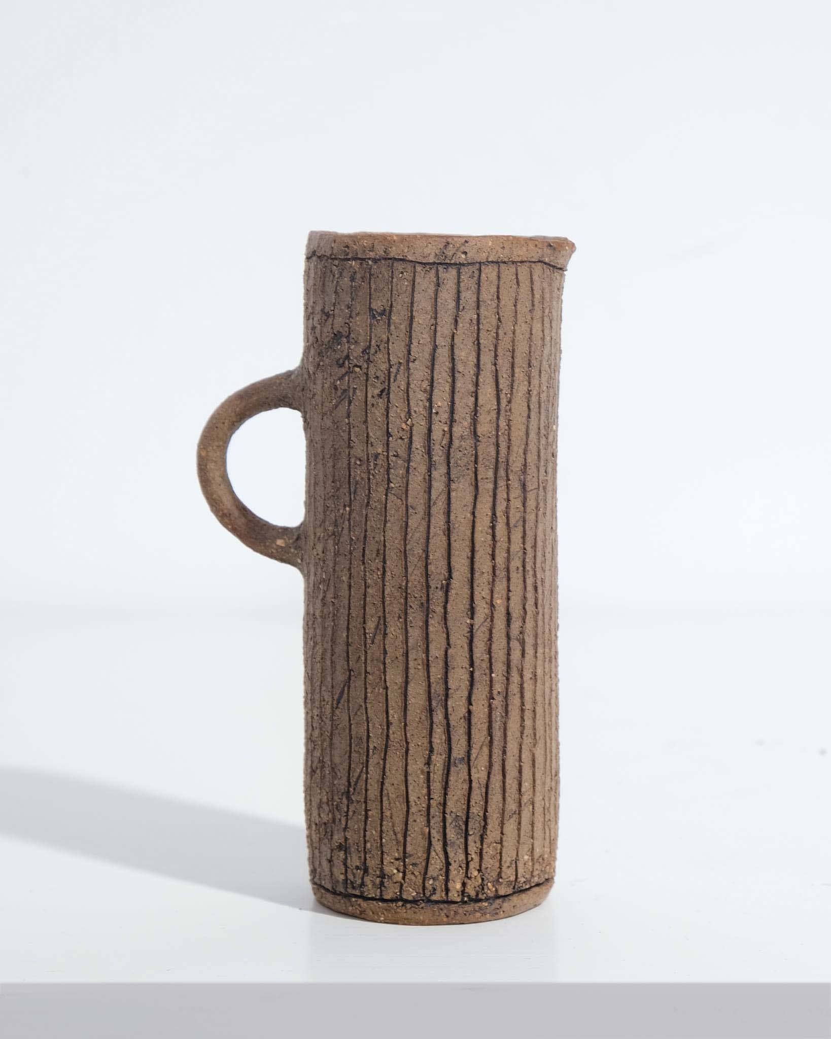 Small Jug (dark vertical lines)
