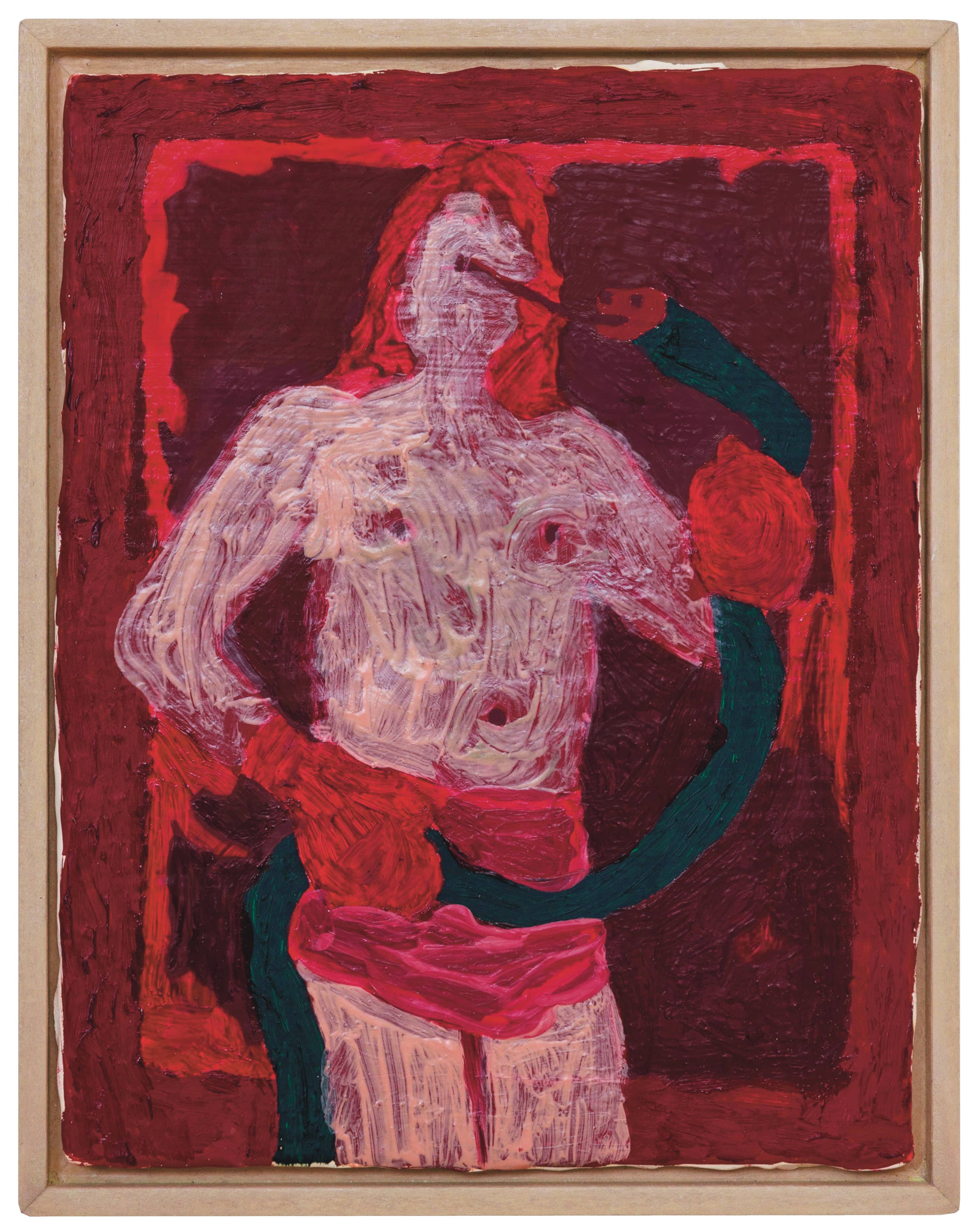 Man Holding A Snake