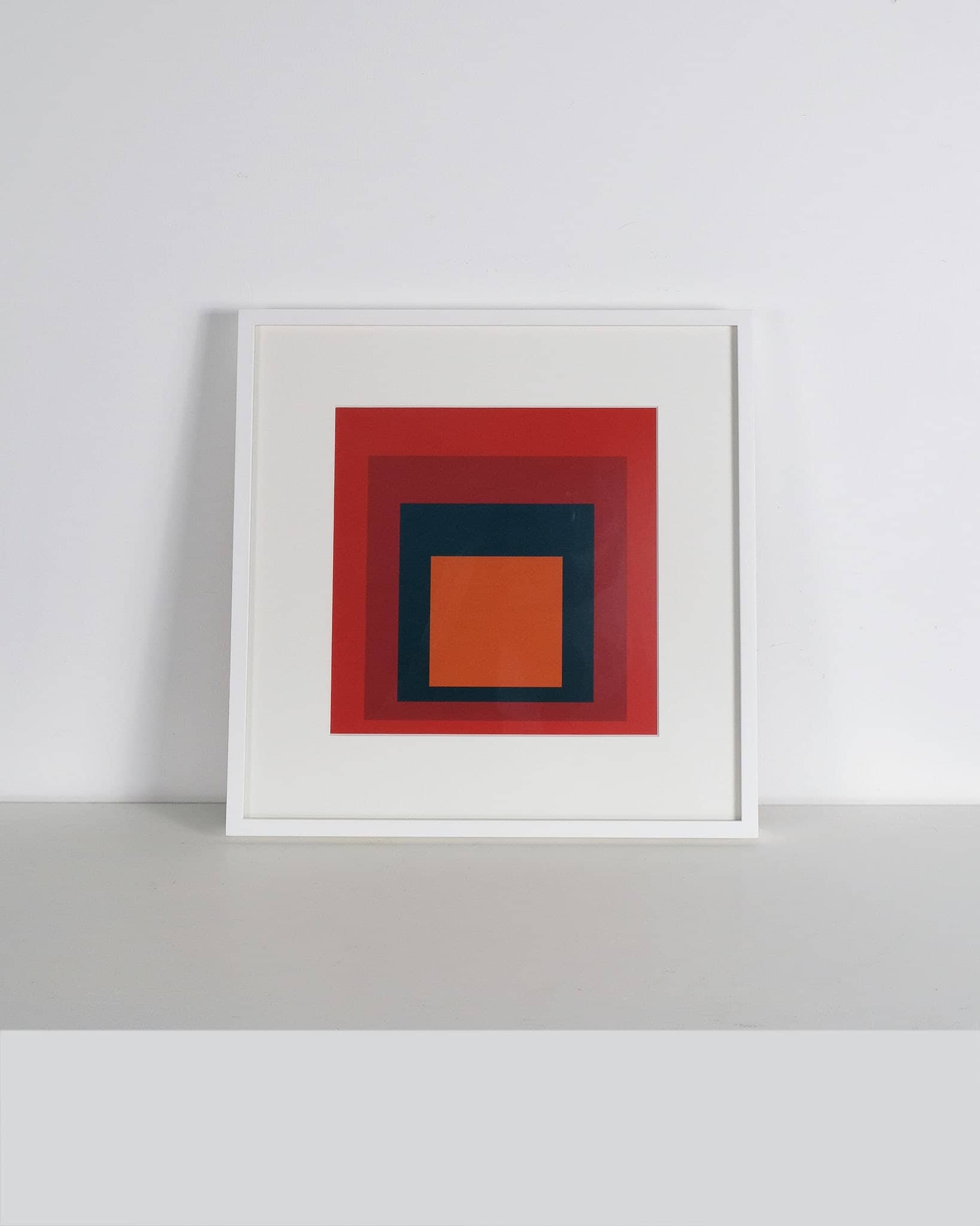 Homage to the Square - Red