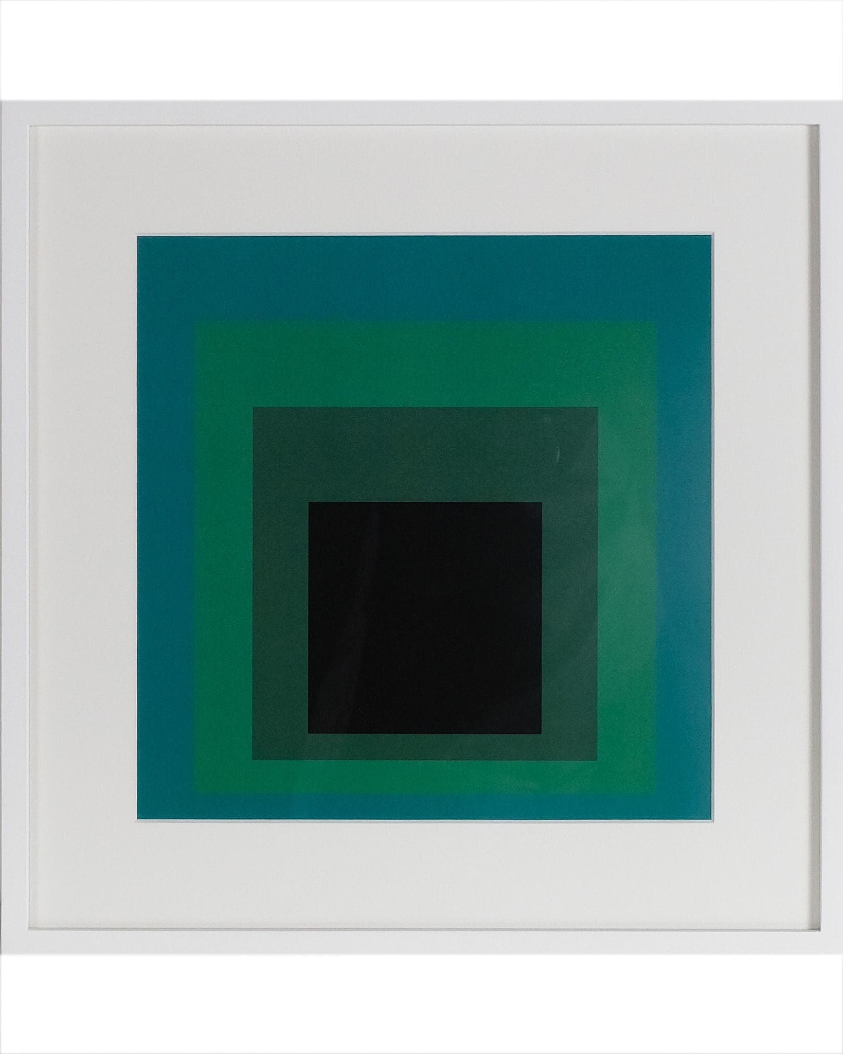 Homage to the Square - Green
