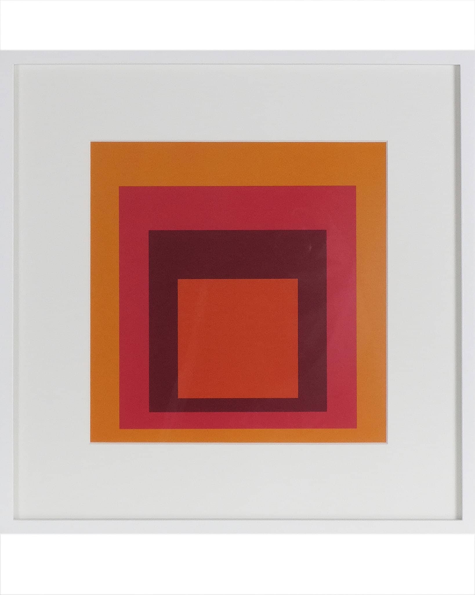 Homage to the Square - Orange