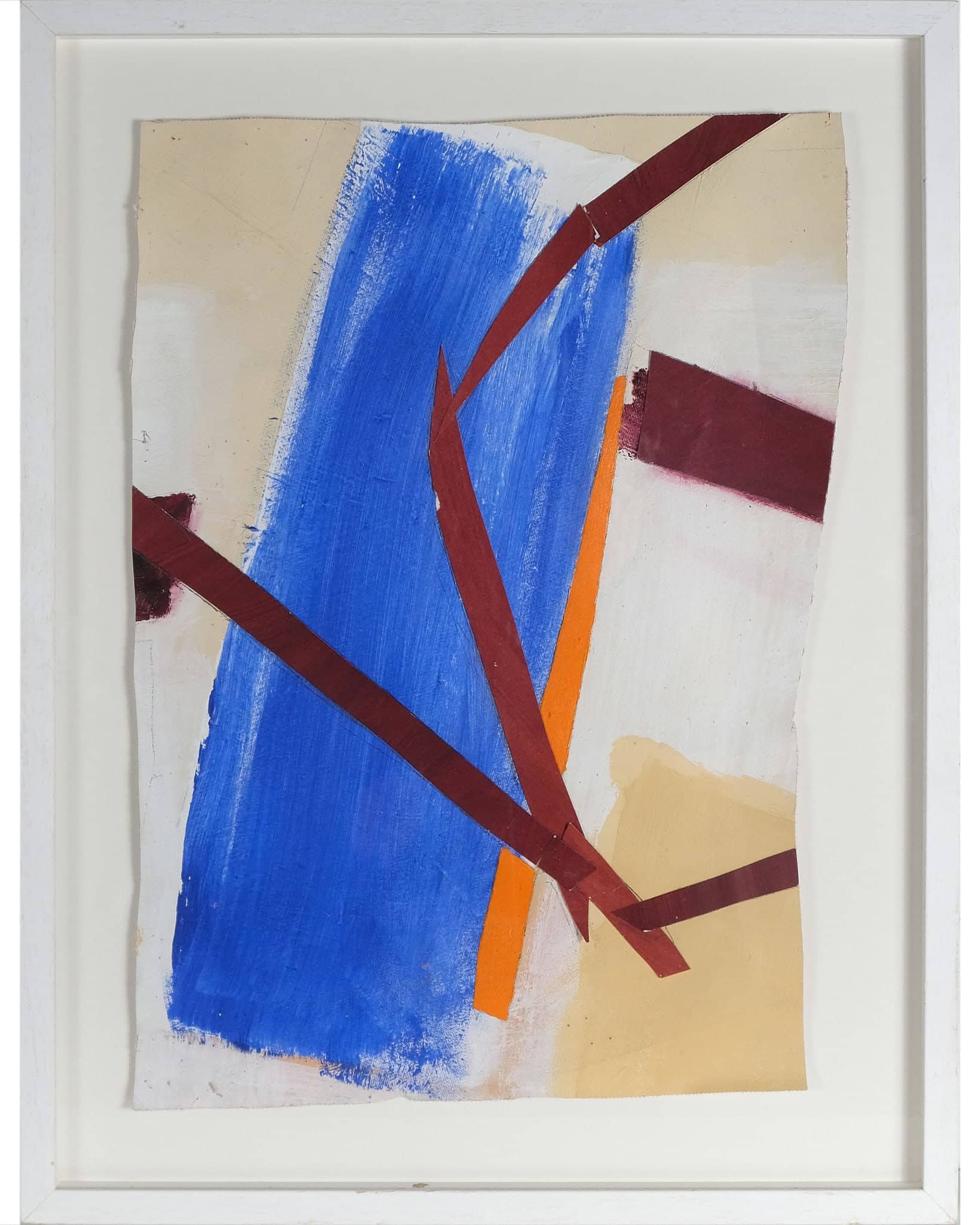Untitled (Blue and White)