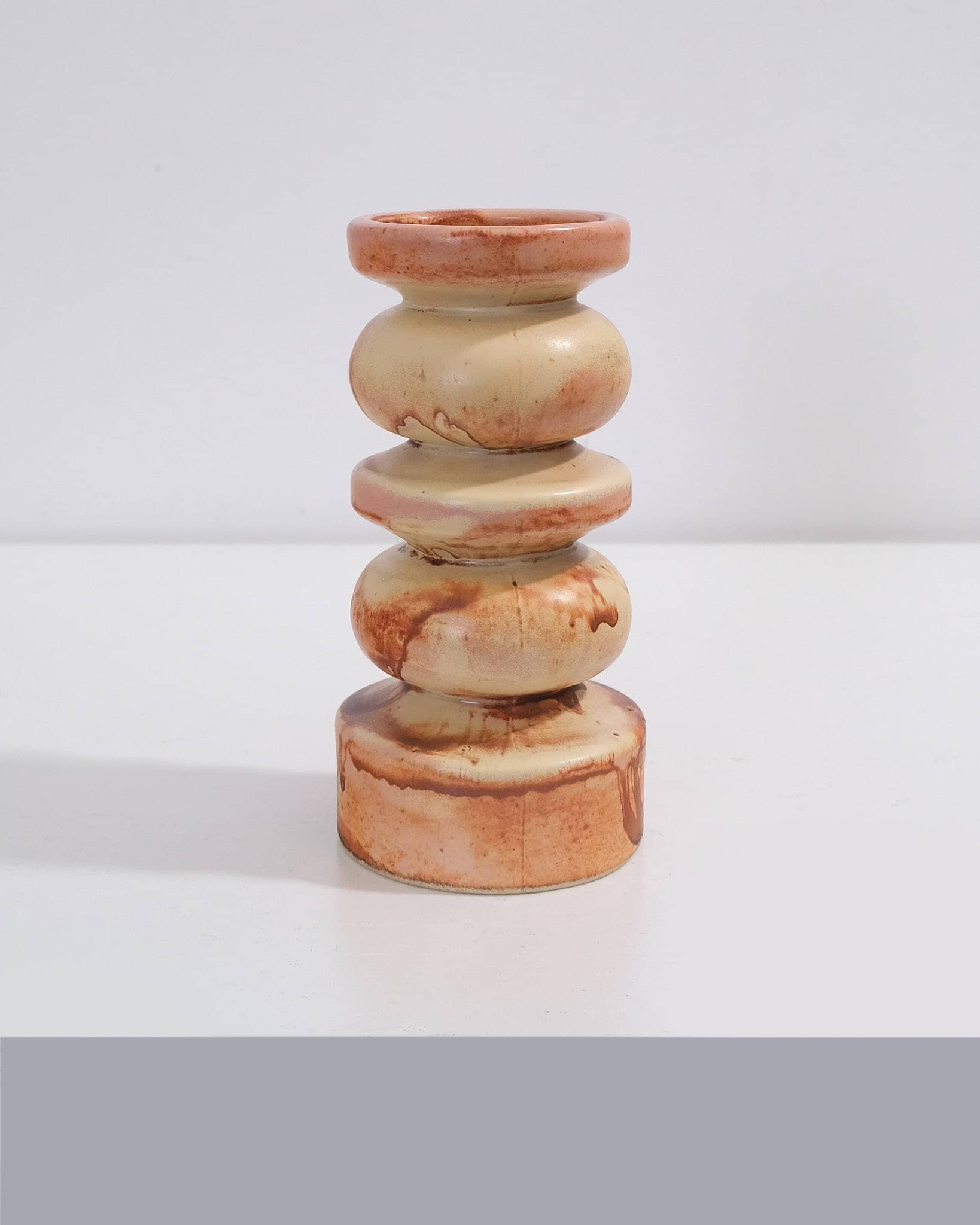 Sculptural Bobbin Vase