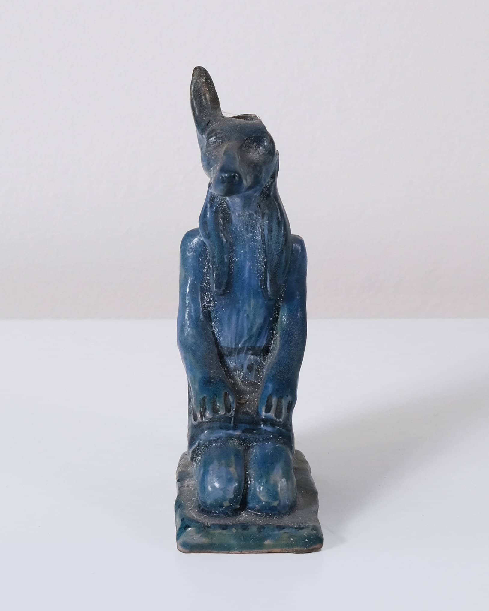 Miniature Head Candlestick VI, Relic Anubis