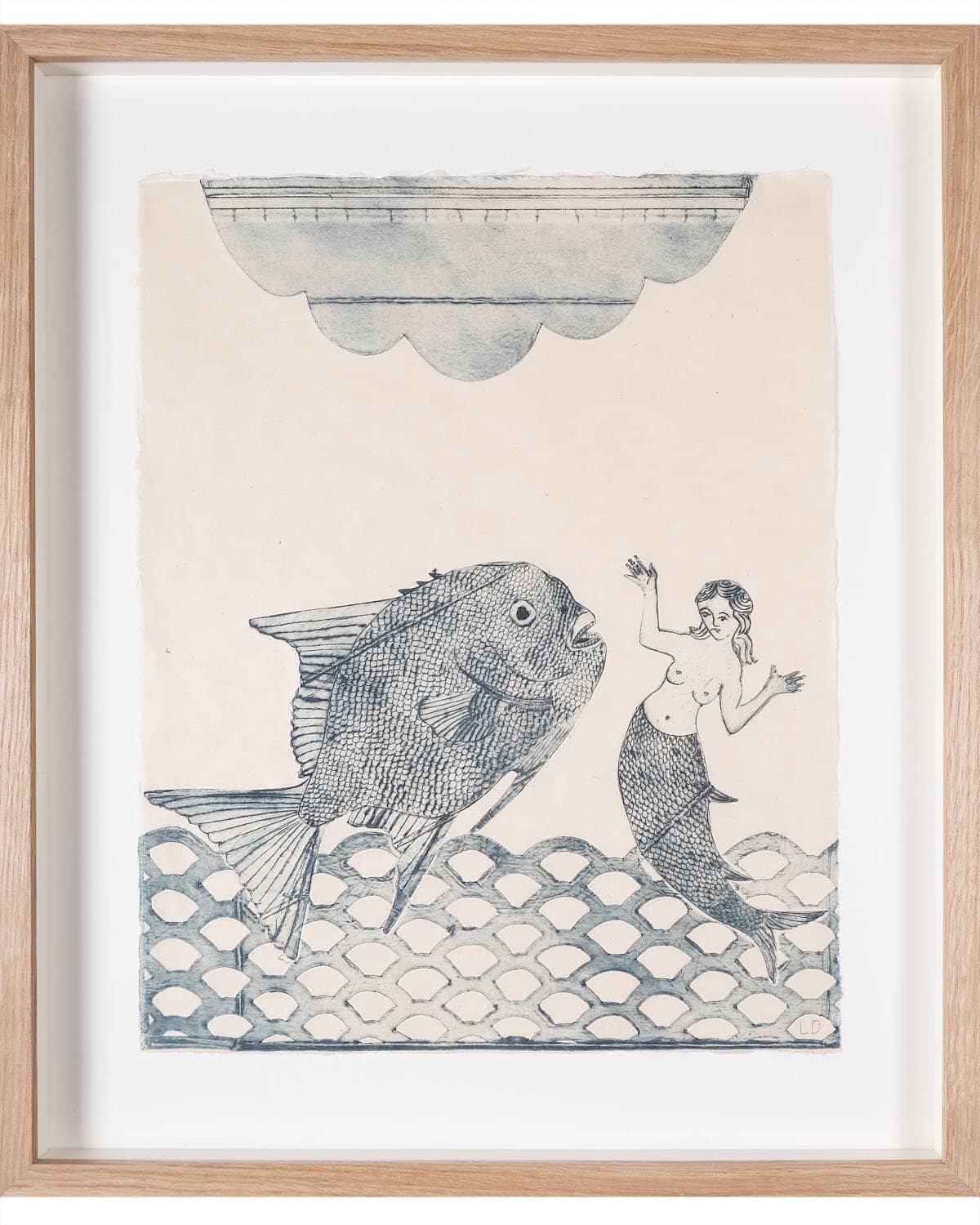 Mermaid and Big Fish