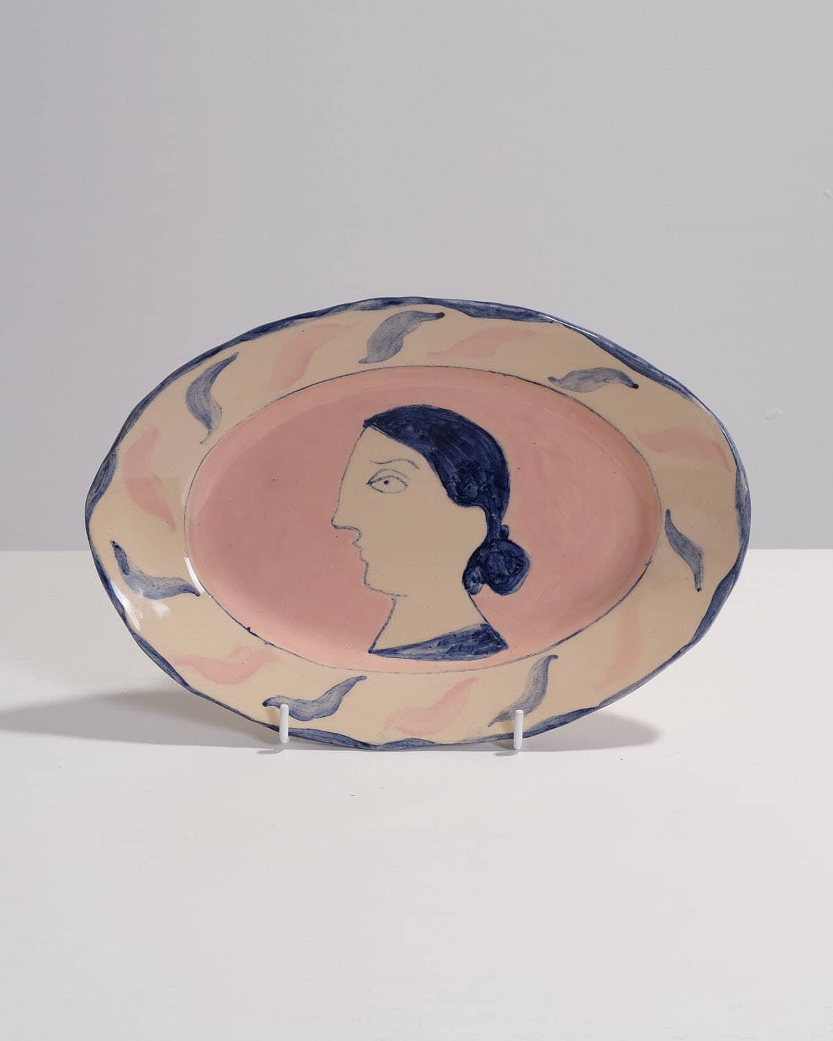 Head of a Painter Platter