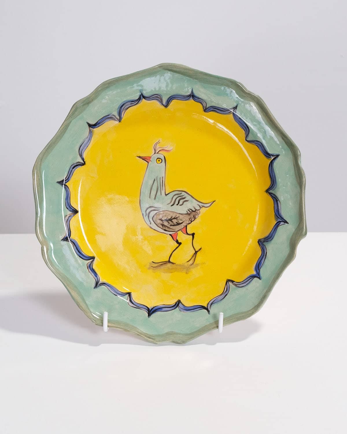 Crested Bird Plate