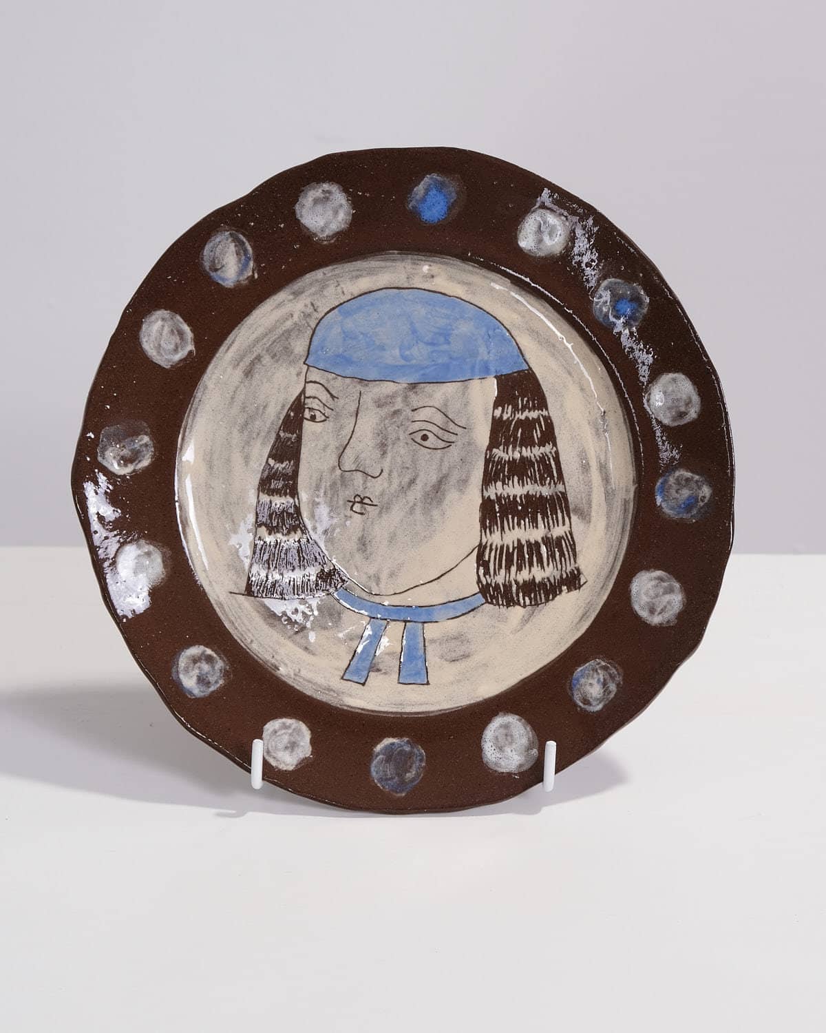 Head of a Child Plate