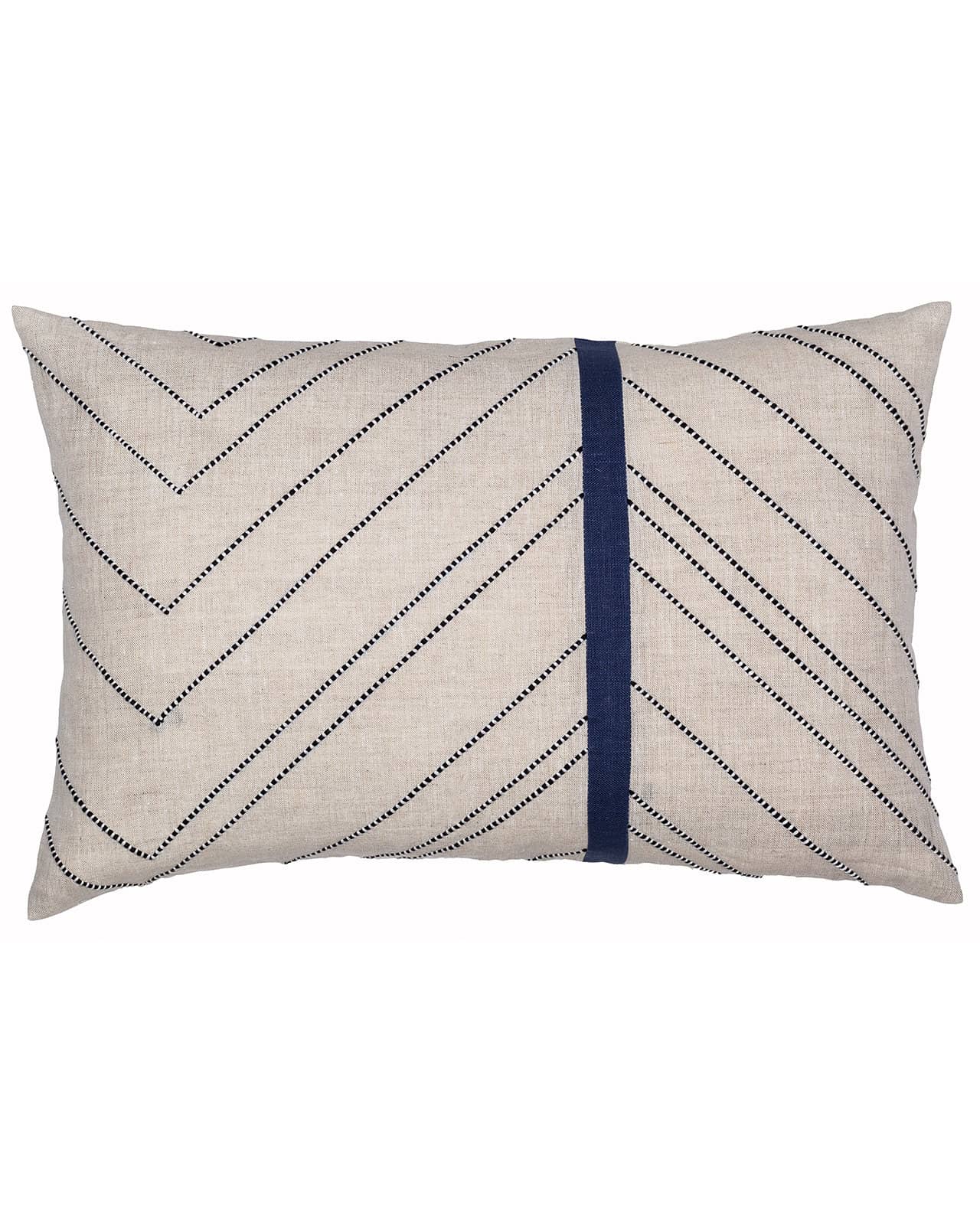 Linear Chevron Cushion