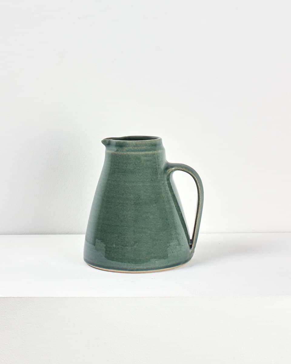 Green Slim Jug