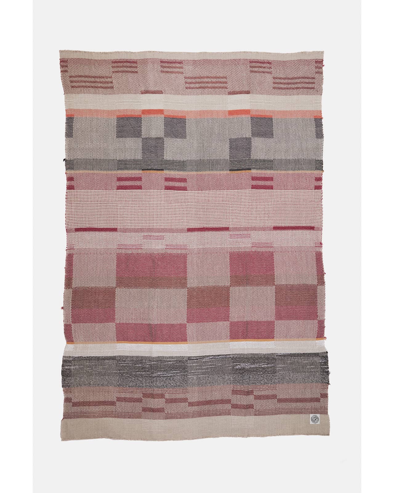 Handwoven throw