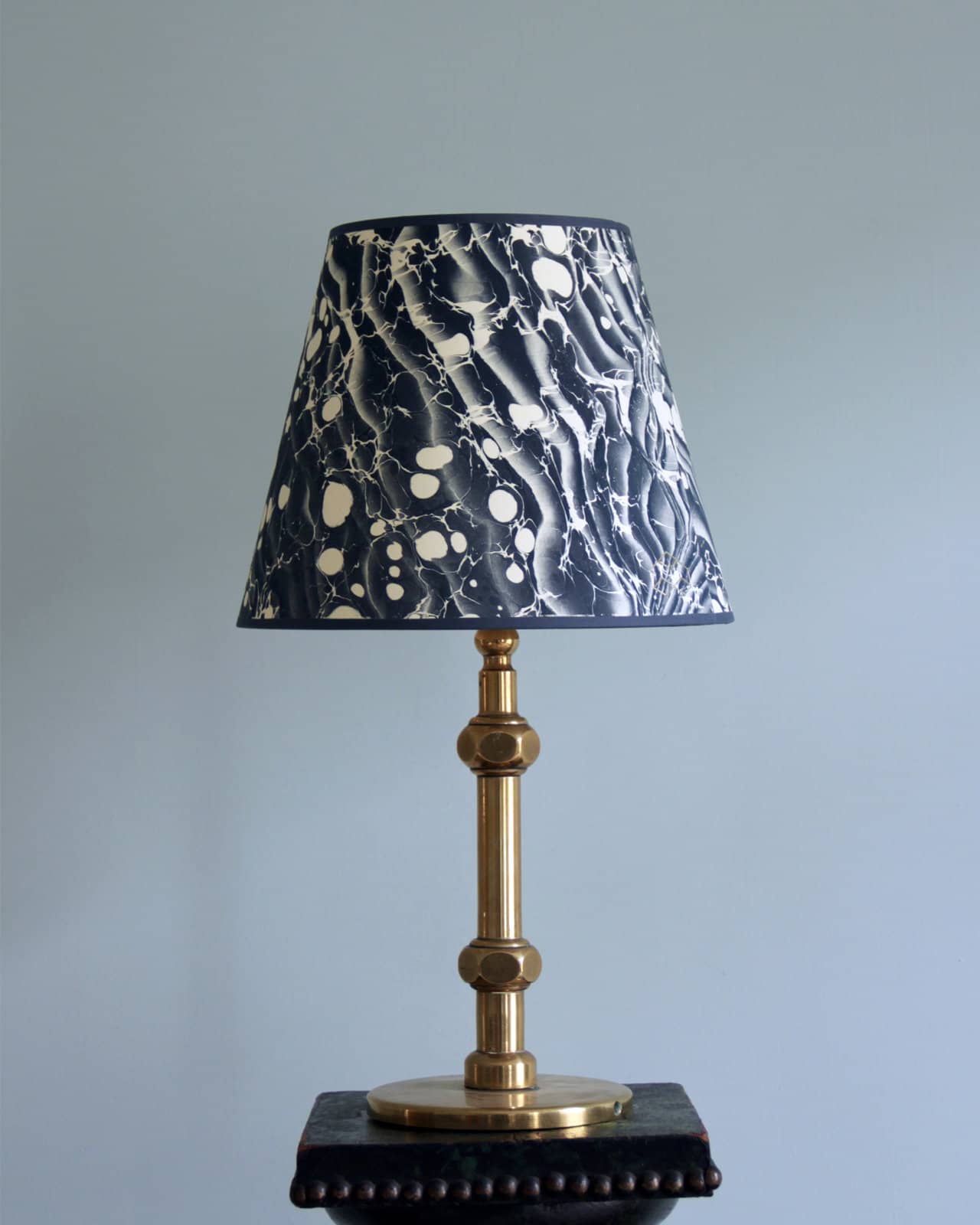 Petite Navy Lampshade