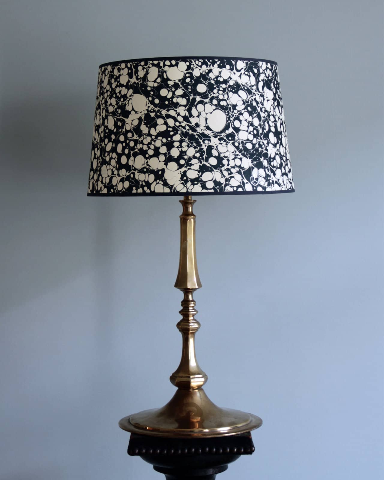 Medium Navy Lampshade