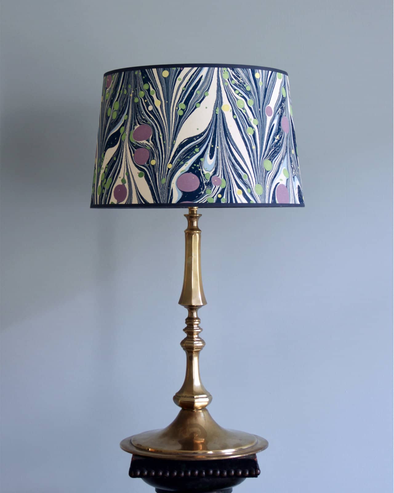 Medium Blue Lampshade