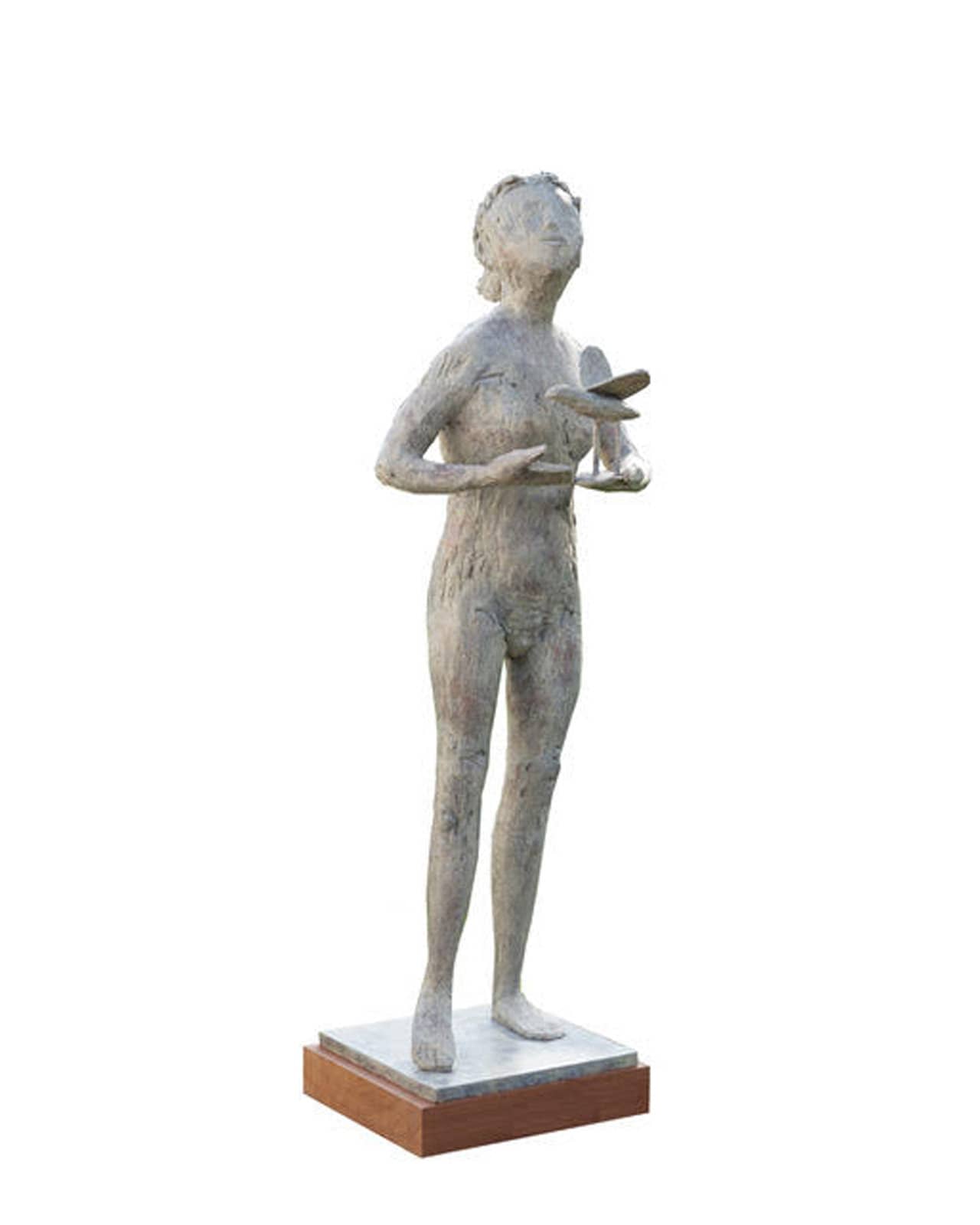 Woman and Bird