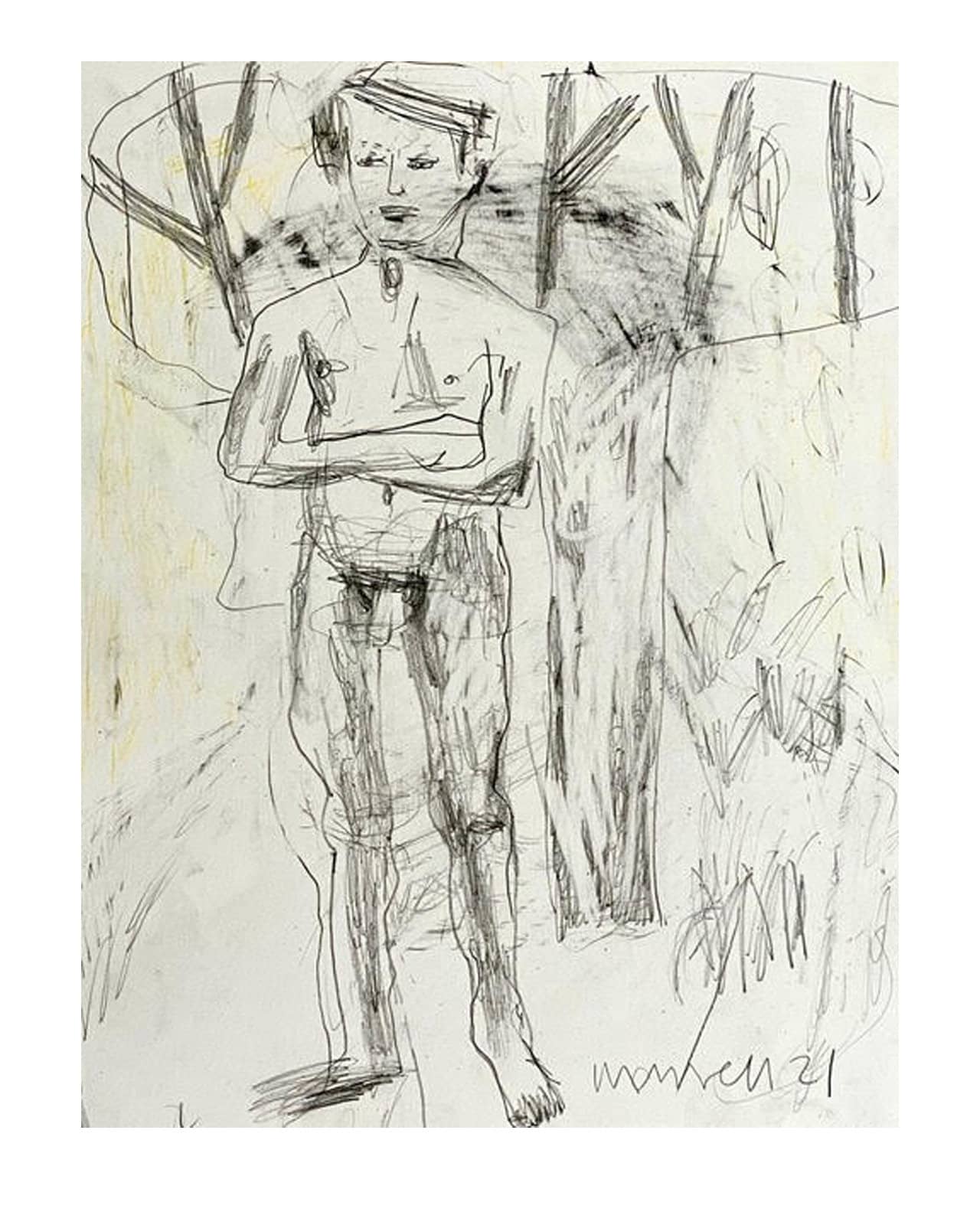 Man and Tree