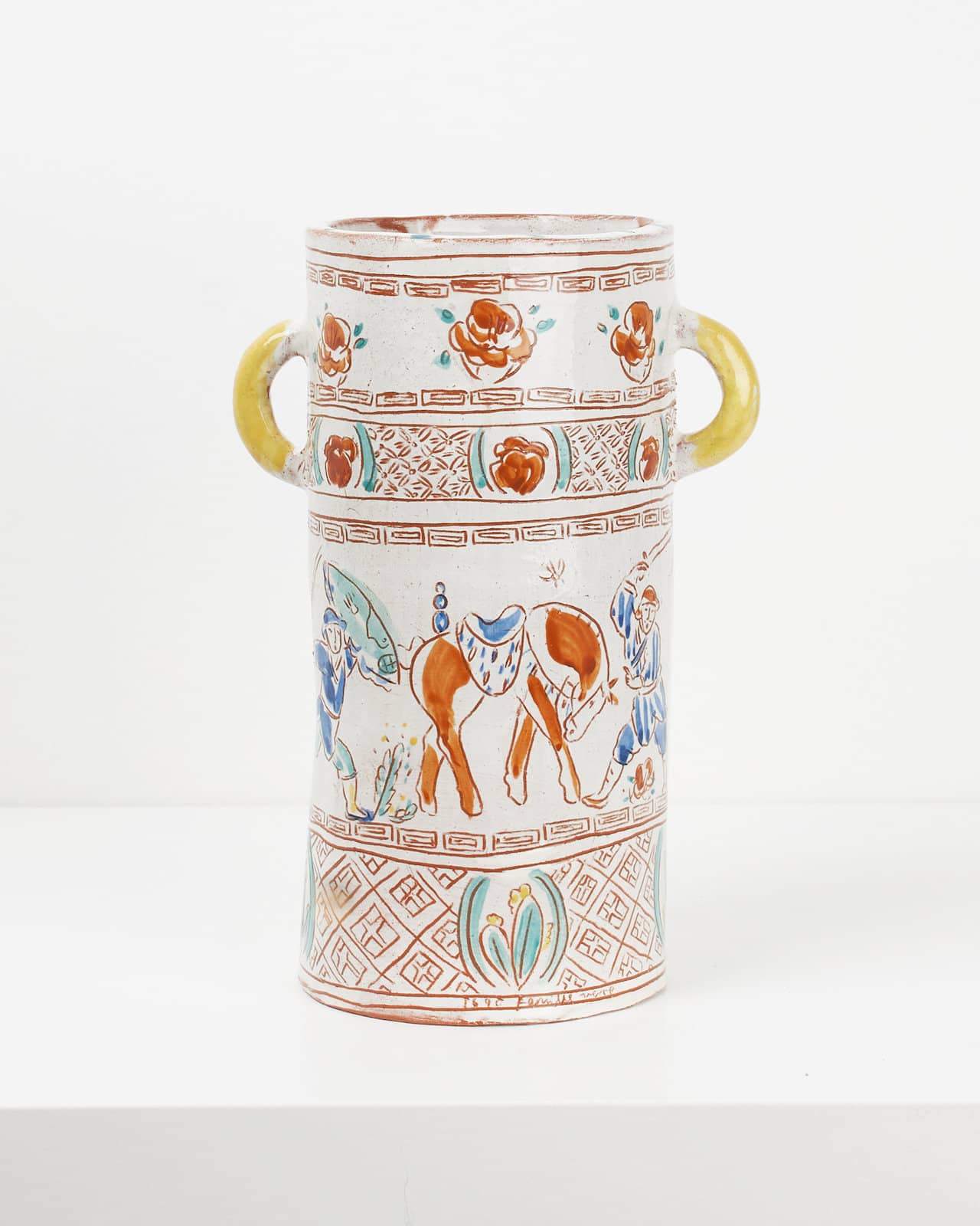 1690 Famille Verte vase
