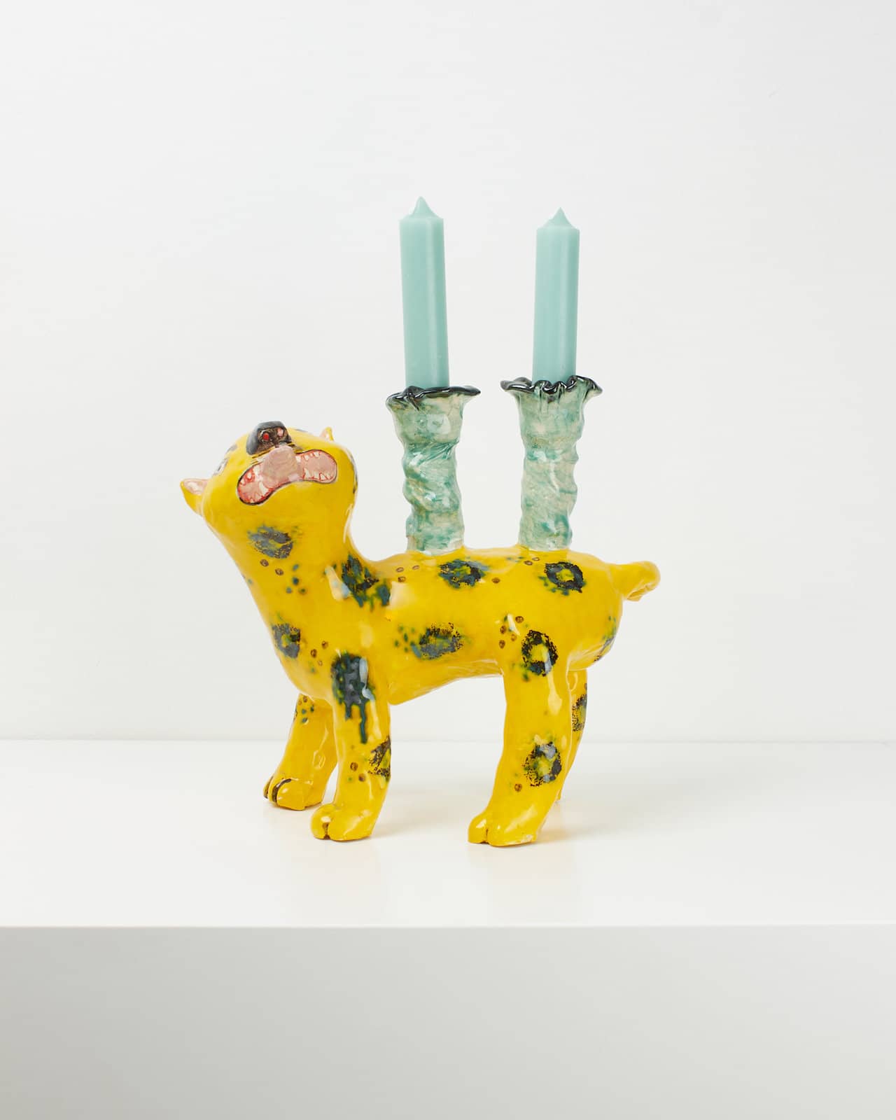 Leopard Candleholder
