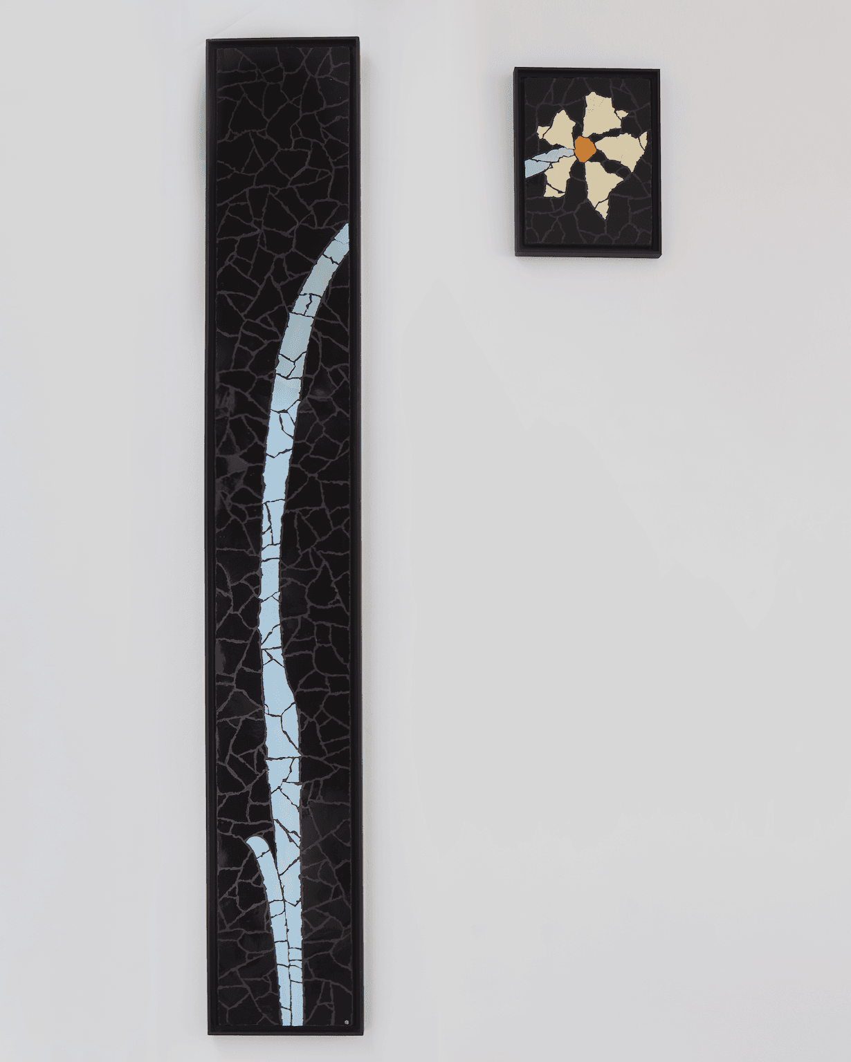 Tall Daisy Diptych