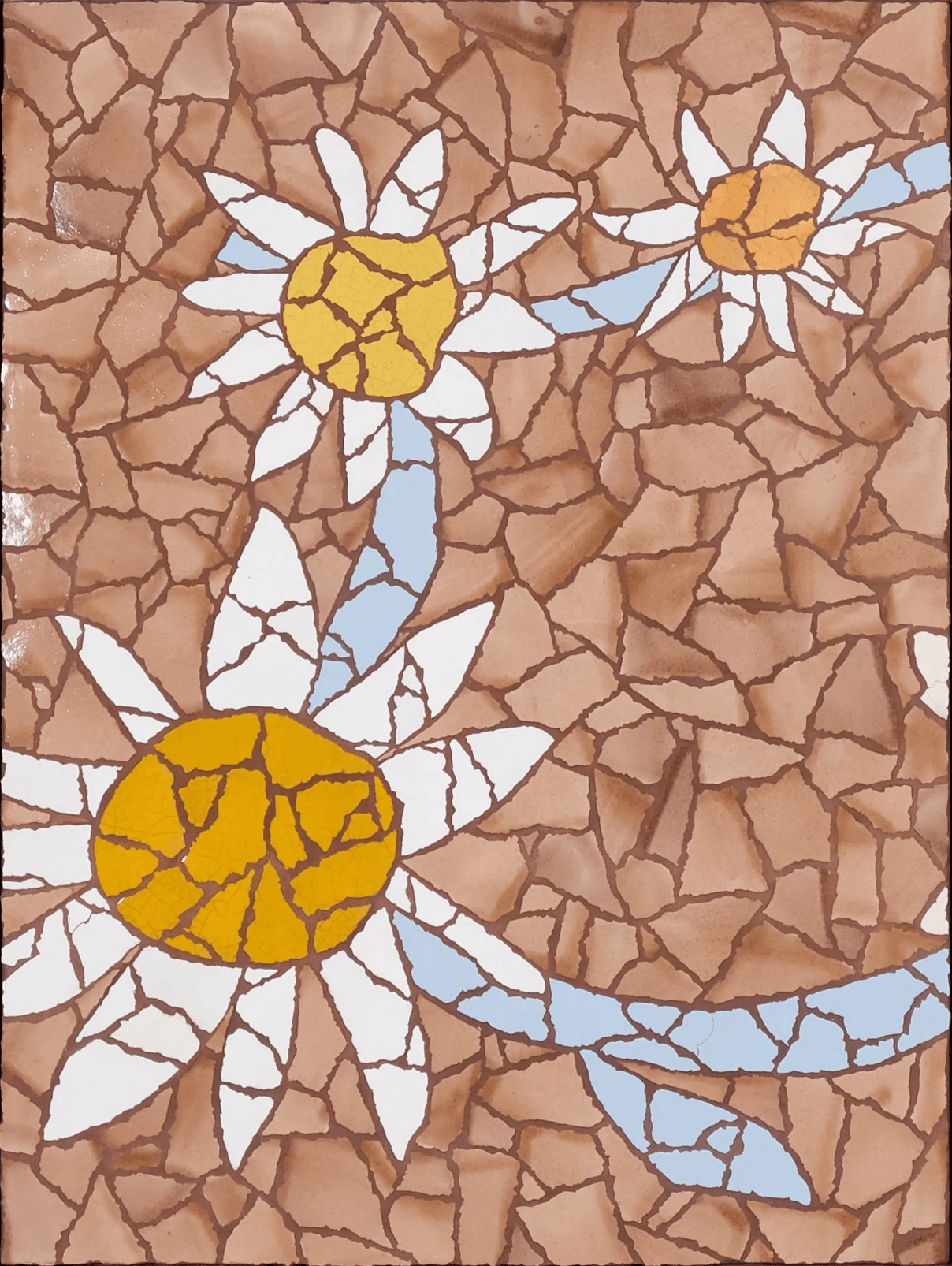 Daisy Chain Diptych