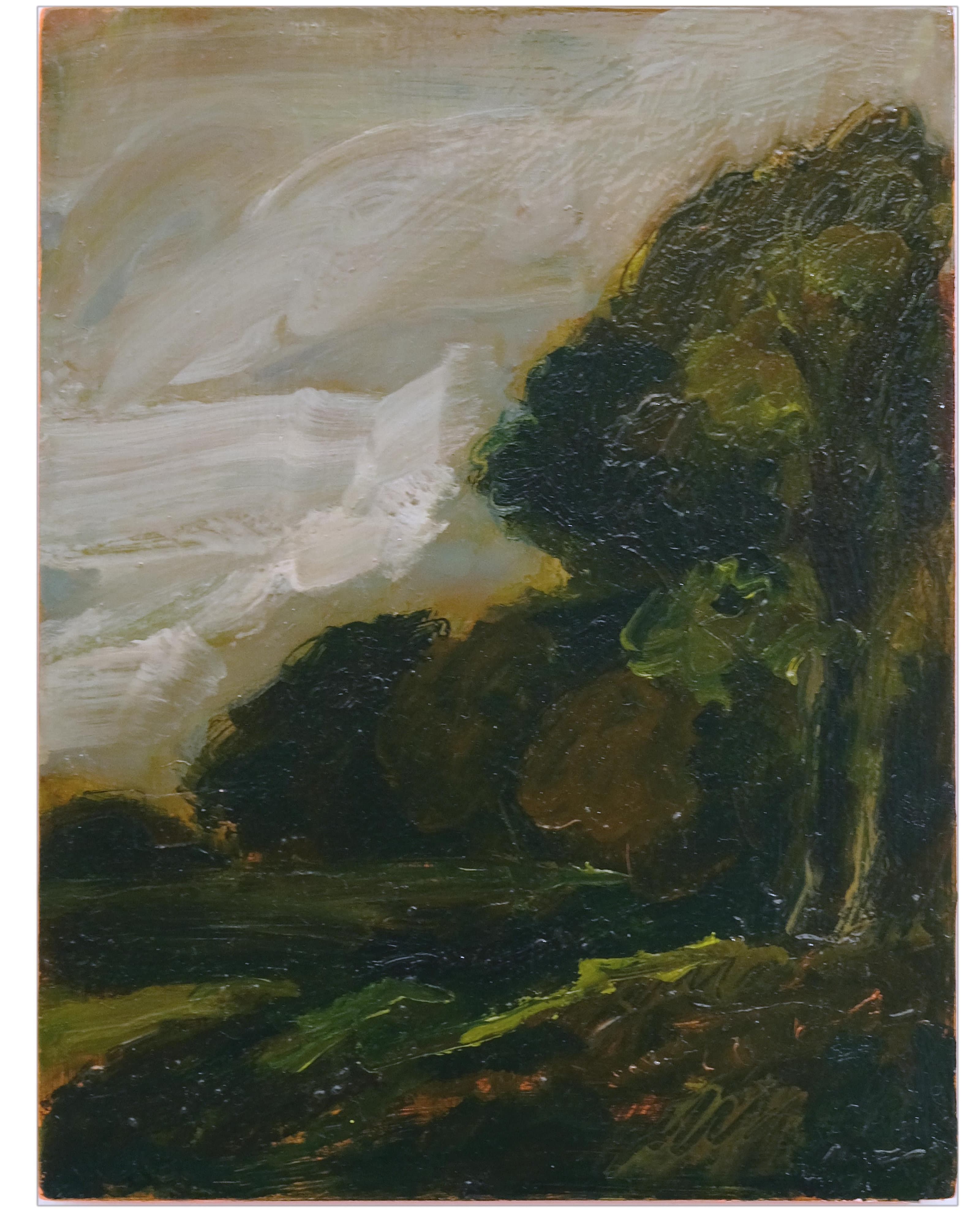 Landscape, after Landscape with Trees and Field by Gainsborough
