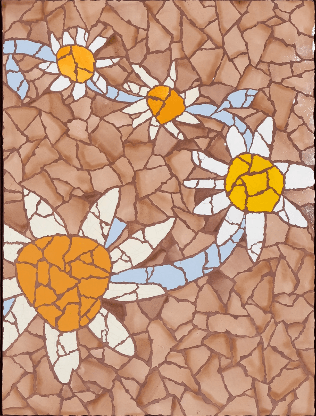 Daisy Chain Diptych